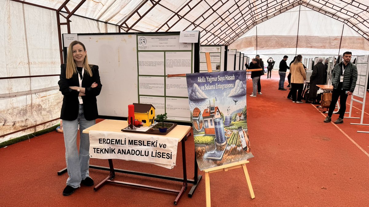 pyucesoy's tweet photo. Gururluyuz…
Tokat’ta düzenlenen TarımFest 2026 proje yarışmasında, “Akıllı Yağmur Suyu Hasadı ve Sulama Entegrasyonu” projemiz ile “Tarımda İklim Değişikliği, Çevre ve Enerji” kategorisinde Türkiye 2.’si olduk. 🥈
 @MersinMEM @MersinMesleki @Yusuf_acikyoruk @erdemli_mem https://t.co/gAe1qKAjt3