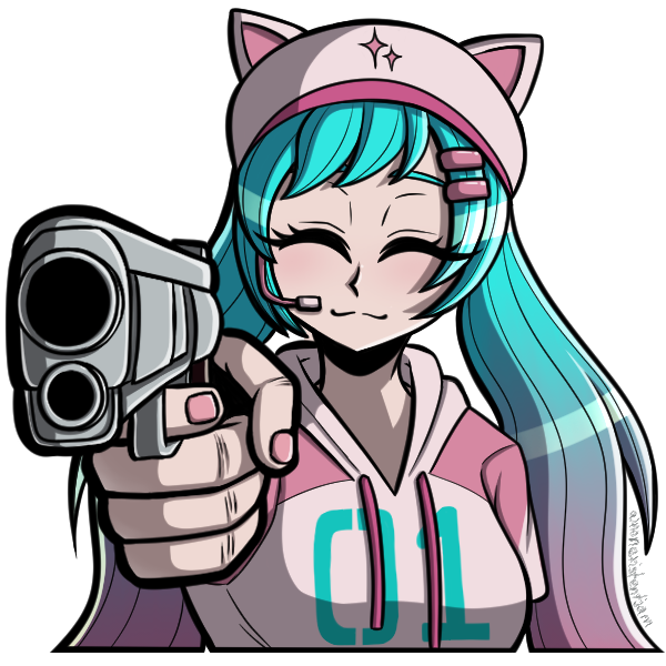 Non_ExistentJam's tweet photo. As I lose my mind over finals, here's a miku I drew a while ago that I was planning on making a sticker at some point. I am quite fond of her Fortnite design, it's really cute:) 

#hatsunemiku https://t.co/QCrvUt1Afi