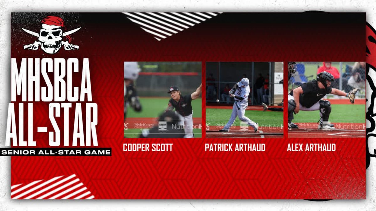 PirateBullpen's tweet photo. Congrats to our seniors that were selected to represent Hannibal at the MHSBCA All-Star Game this summer. https://t.co/LZDW03pJr1