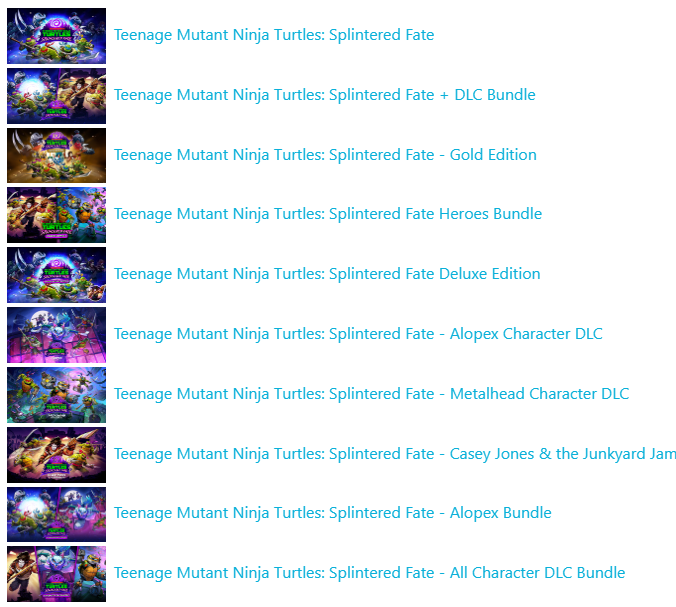 JFC what a mess. Gold edition is €40, base game is €2,80. All DLC bundle without base game €8,39 and then there's some random shit thrown together for prices varying from 7 to 30 🤒