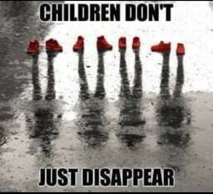 CHILDREN DON'T JUST DISAPPEAR