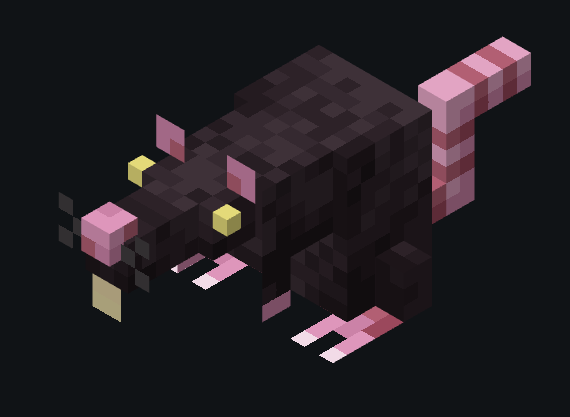 Clay2255's tweet photo. remagined rats
#minecraft #blockbench #pixelarte https://t.co/cfeyXbNILg