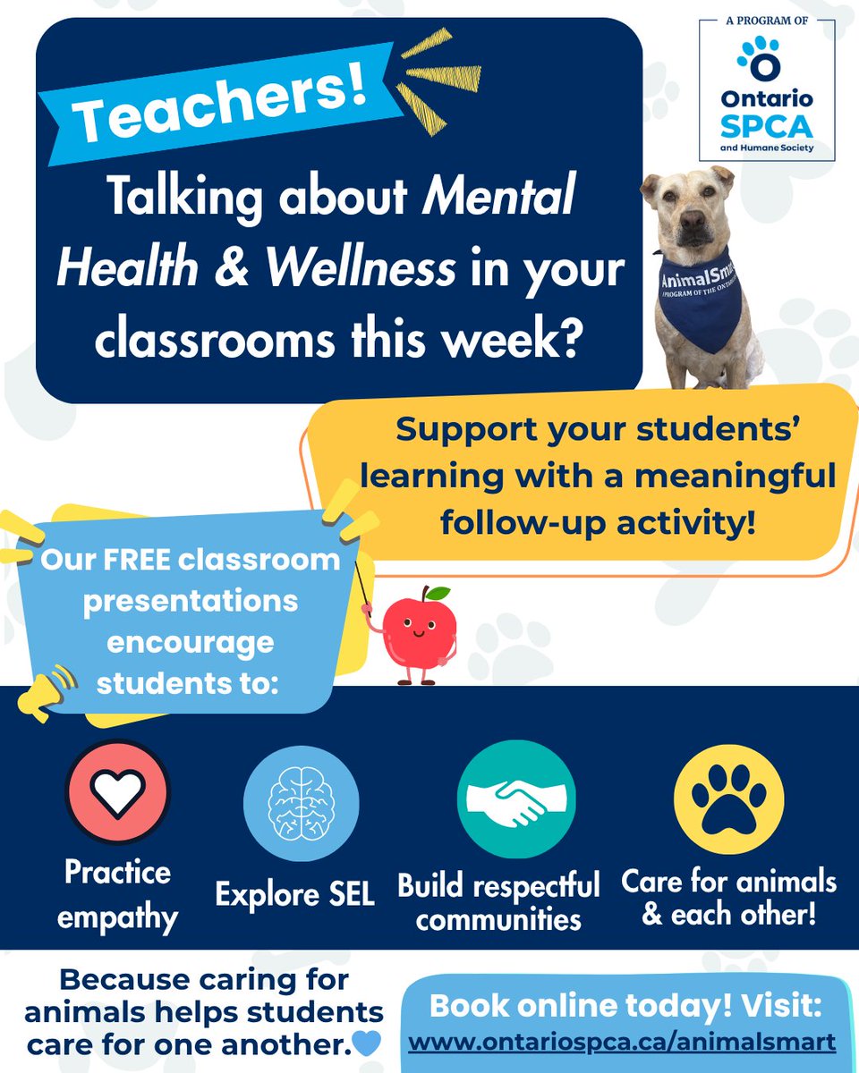 The Ontario SPCA and Humane Society tweet media