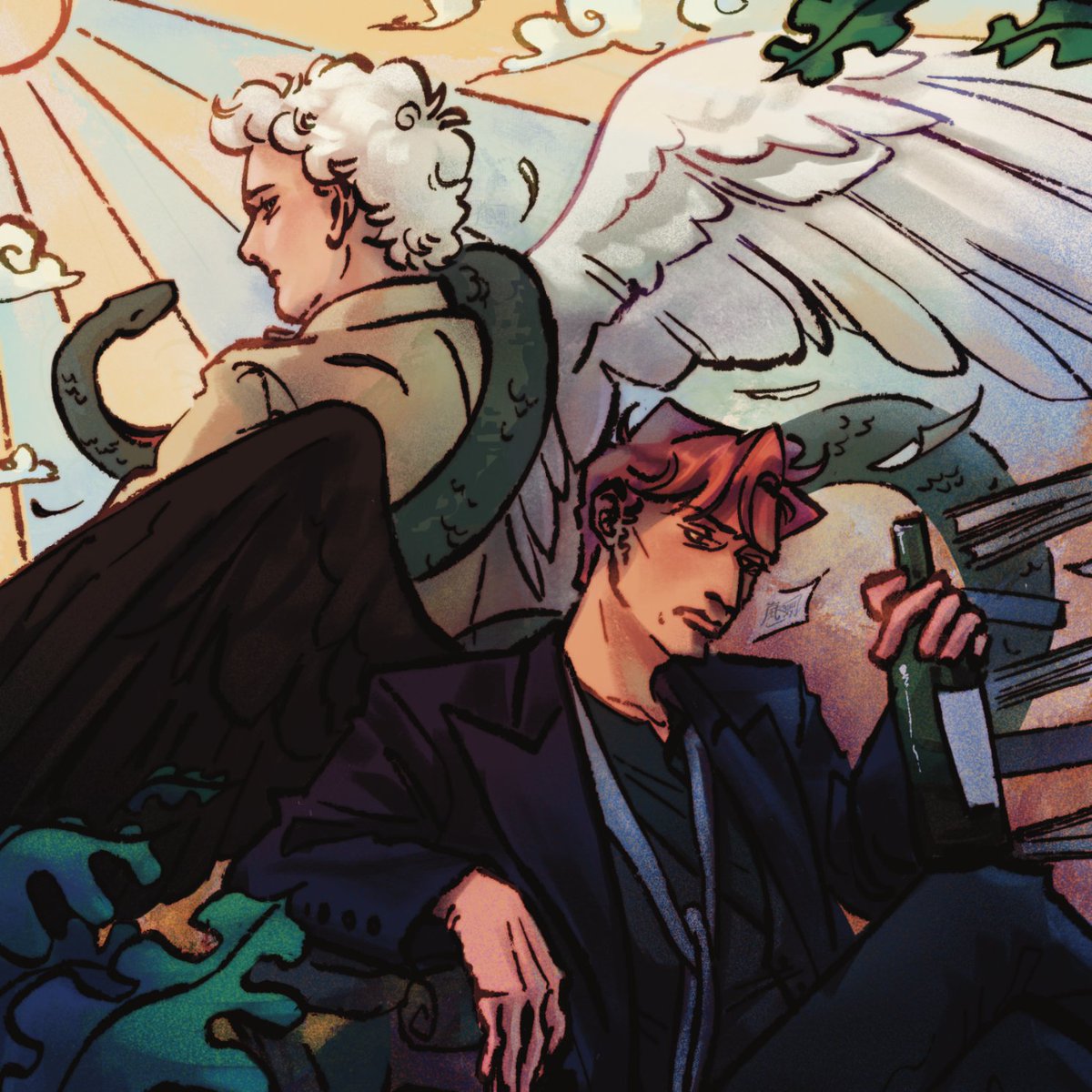 Good Omens tweet media