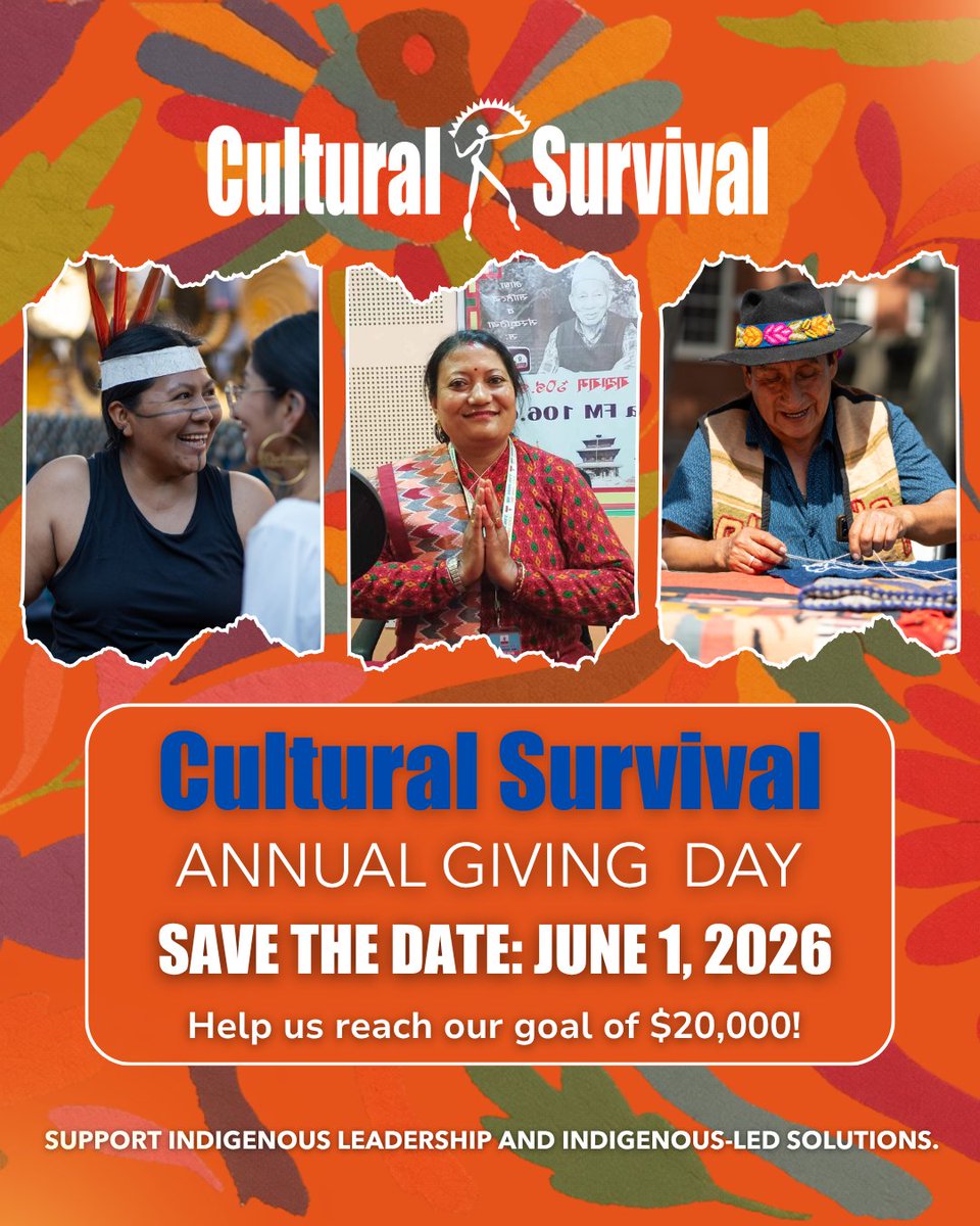 Cultural Survival tweet media