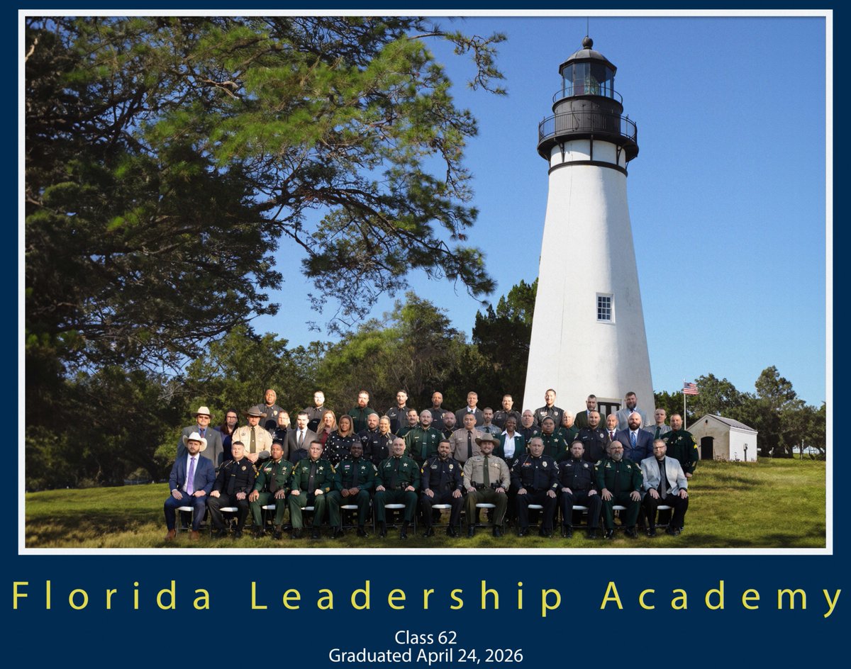 fladjj's tweet photo. Two DJJ team members recently graduated alongside 42 other first-line supervisors from Class 62 of the Florida Leadership Academy hosted by the Florida Department of Law Enforcement’s Florida Criminal Justice Executive Institute. The graduates participated in training sessions to learn skills that will support the needs of their agencies and their communities. Congratulations to our DJJ staff graduates, and thank you for your commitment to professional excellence in support of Florida’s youth and families!