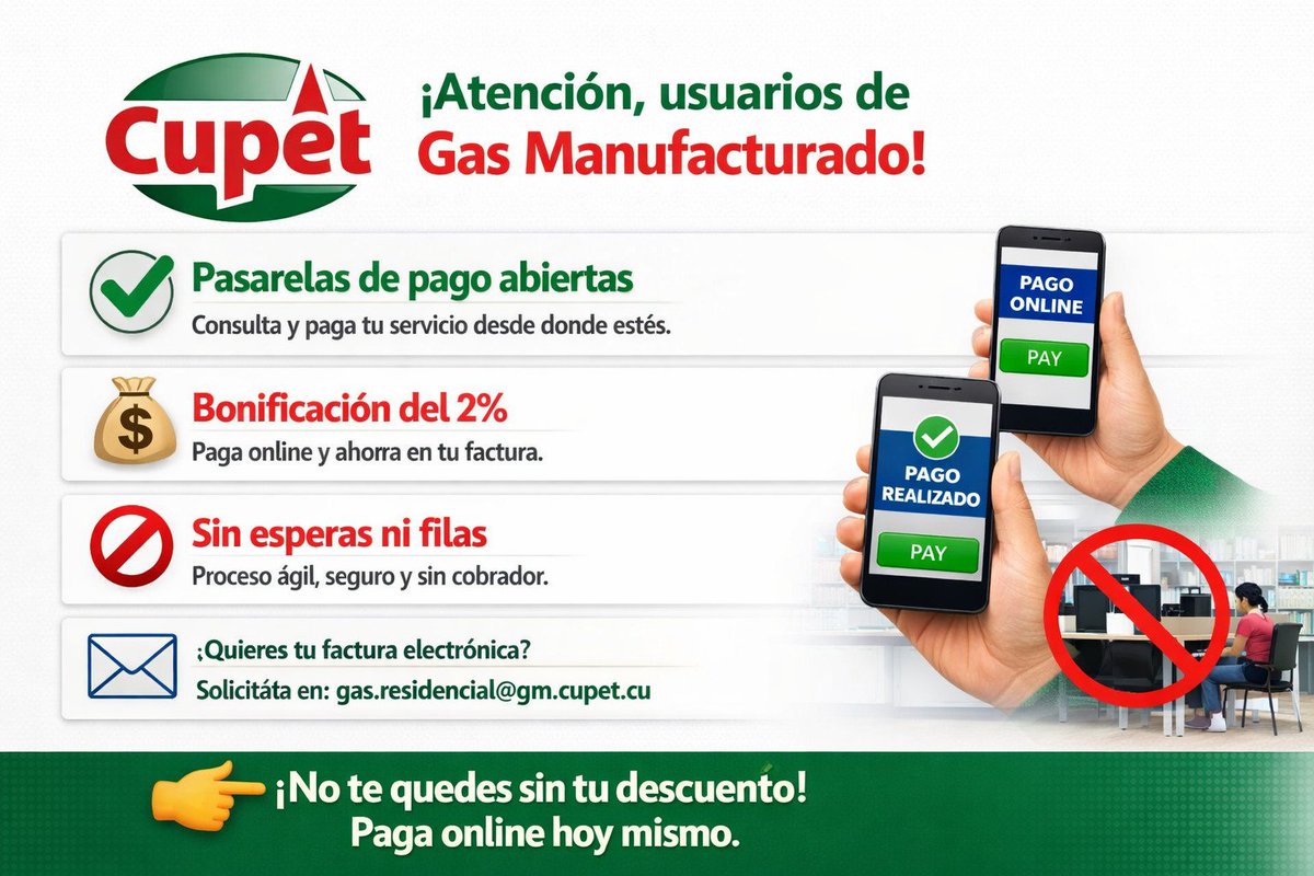 Ministerio de Energía y Minas Cuba 🇨🇺 tweet media