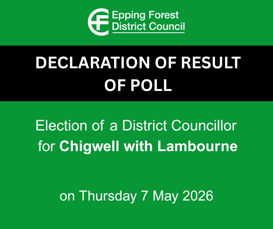 Epping Forest DC tweet media