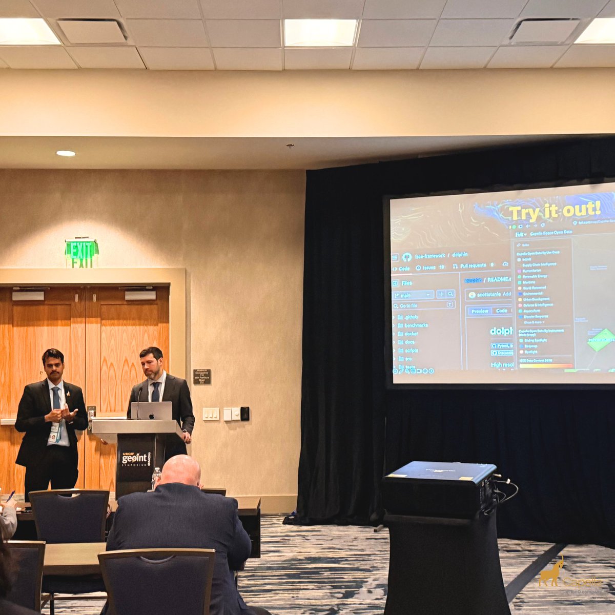 capellaspace's tweet photo. That’s a wrap on GEOINT 2026.

We connected with customers, partners, and leaders across the GEOINT community to share what’s next for space-based intelligence.

We’re just getting started. Hope to see you next year! https://t.co/u24Gboloeh