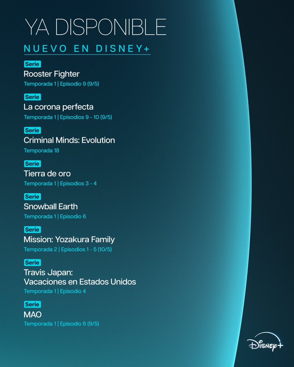 Disney+ Latinoamérica tweet media