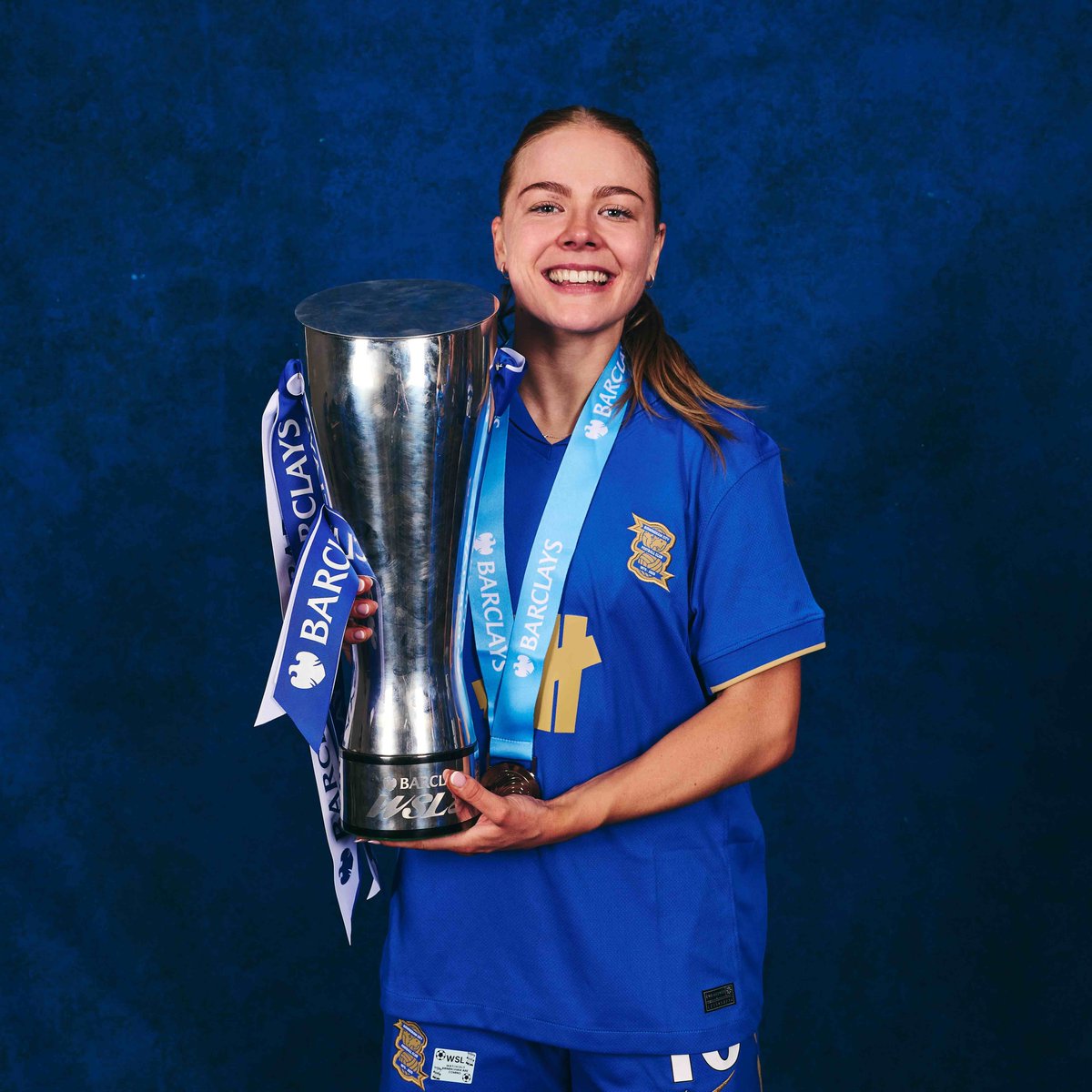 BCFCWomen's tweet photo. An incredible season in blue. 🤩

Lily Crosthwaite has been shortlisted for the #BarclaysWSL2 Player of the Season award! Tap below to vote now.