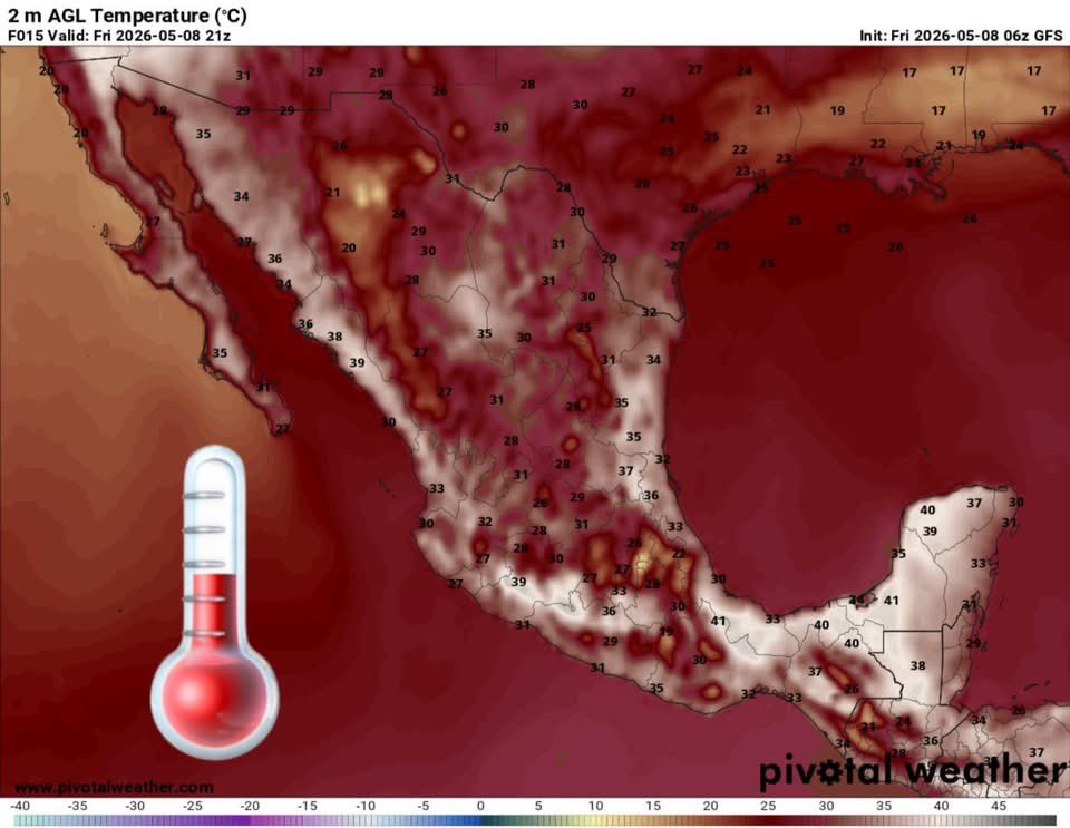 🍁🌧️Meteorología México🥶❄️ tweet media