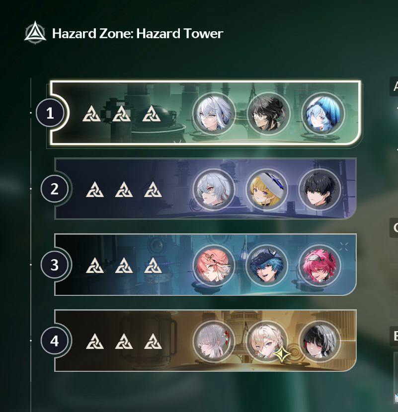 yehakiki's tweet photo. 16 different characters for the middle tower lmao https://t.co/PEn1R6iUAe