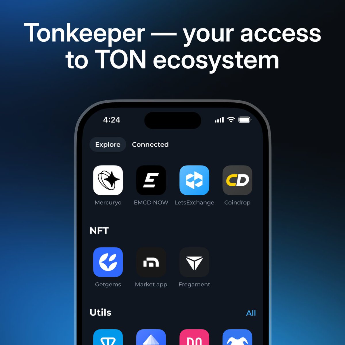 Tonkeeper tweet media