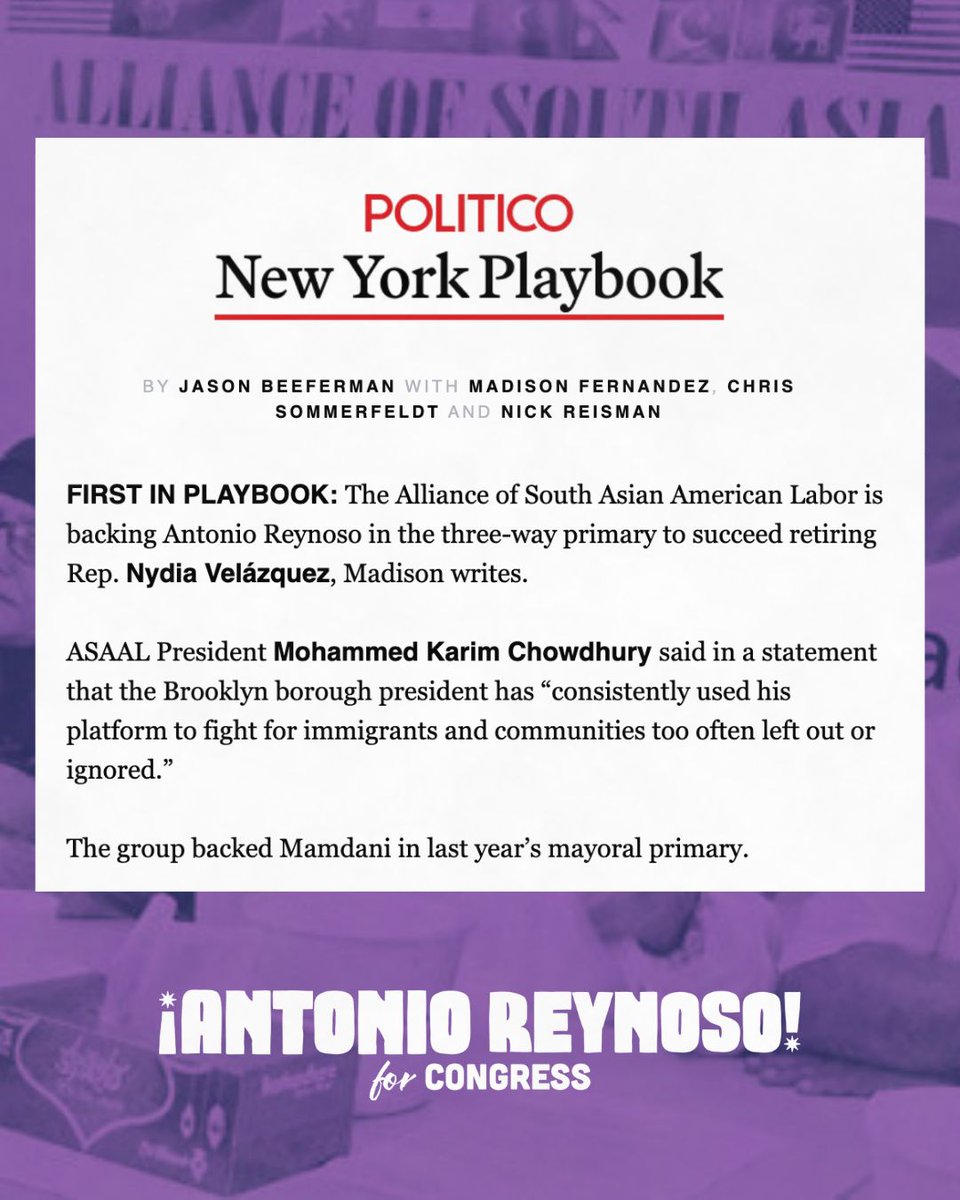 Antonio Reynoso tweet media