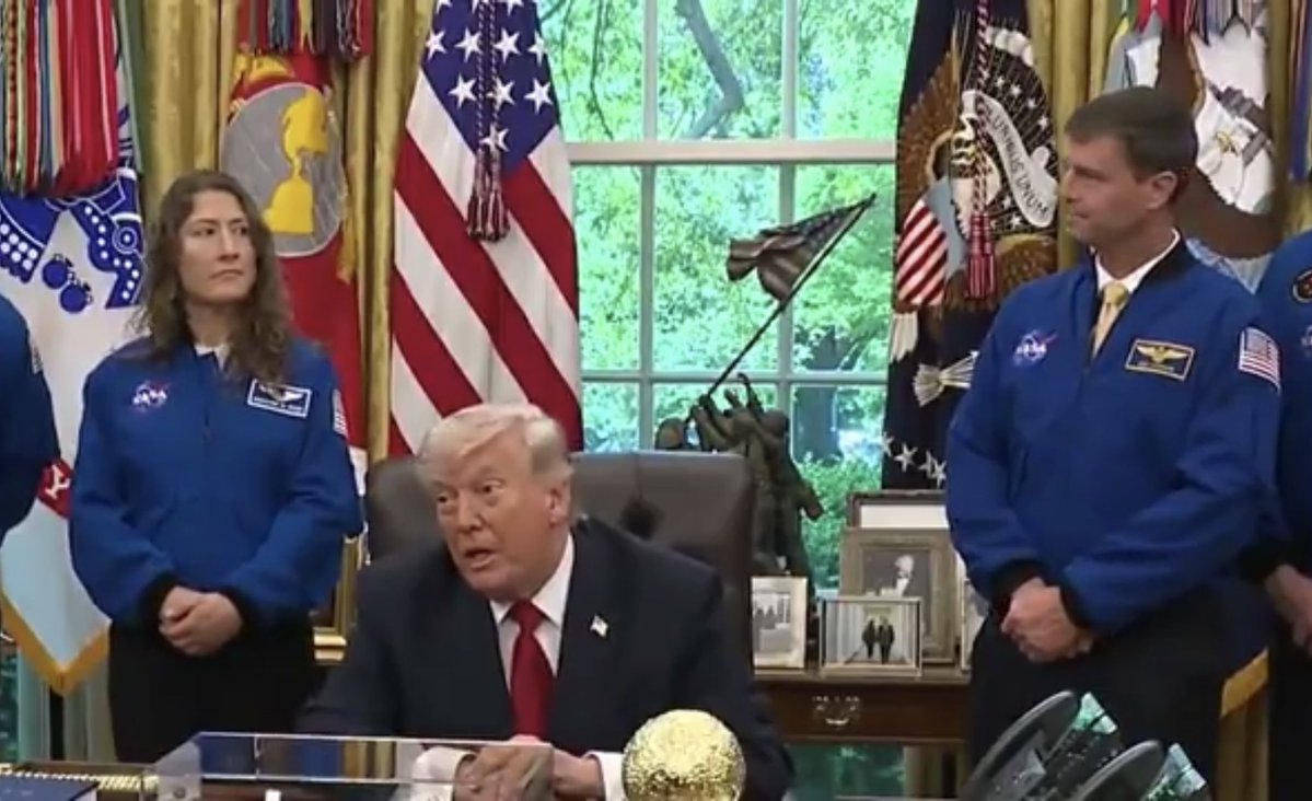 In light of the recent declassification of documents on UFOs, specifically the technical debriefing of Apollo Pilots about observed anomalies, I would LOVE to know what the Artemis II crew saw that made them react like this to the president’s statement about Pilots seeing UFOs.