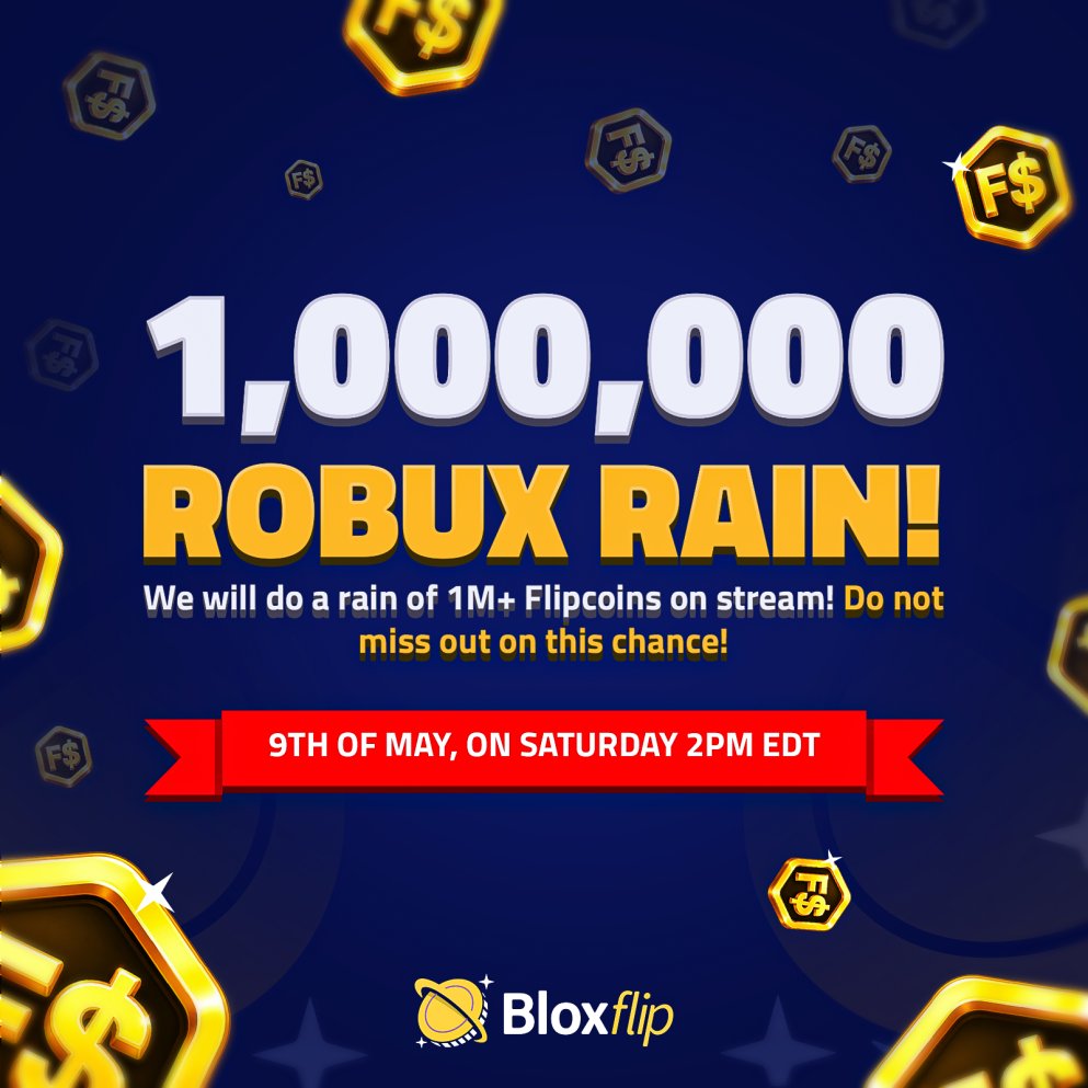 BloxFlip.com tweet media