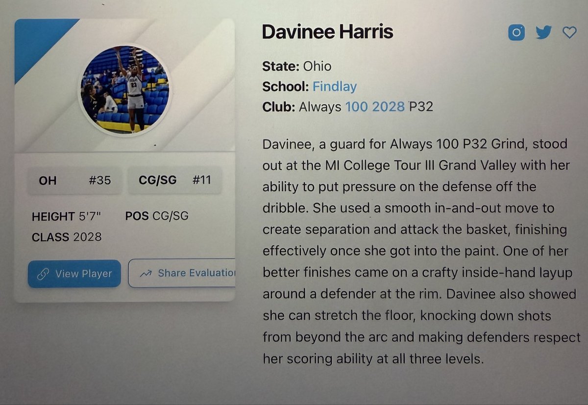 DavineeHarris's tweet photo. Thank you @PGH_Ohio for the write ups! Can’t wait to work this weekend in Indiana! @vjhAlways100 @CoachChrisPaul @fhsLadyTrojans https://t.co/TYCTDFR3xT
