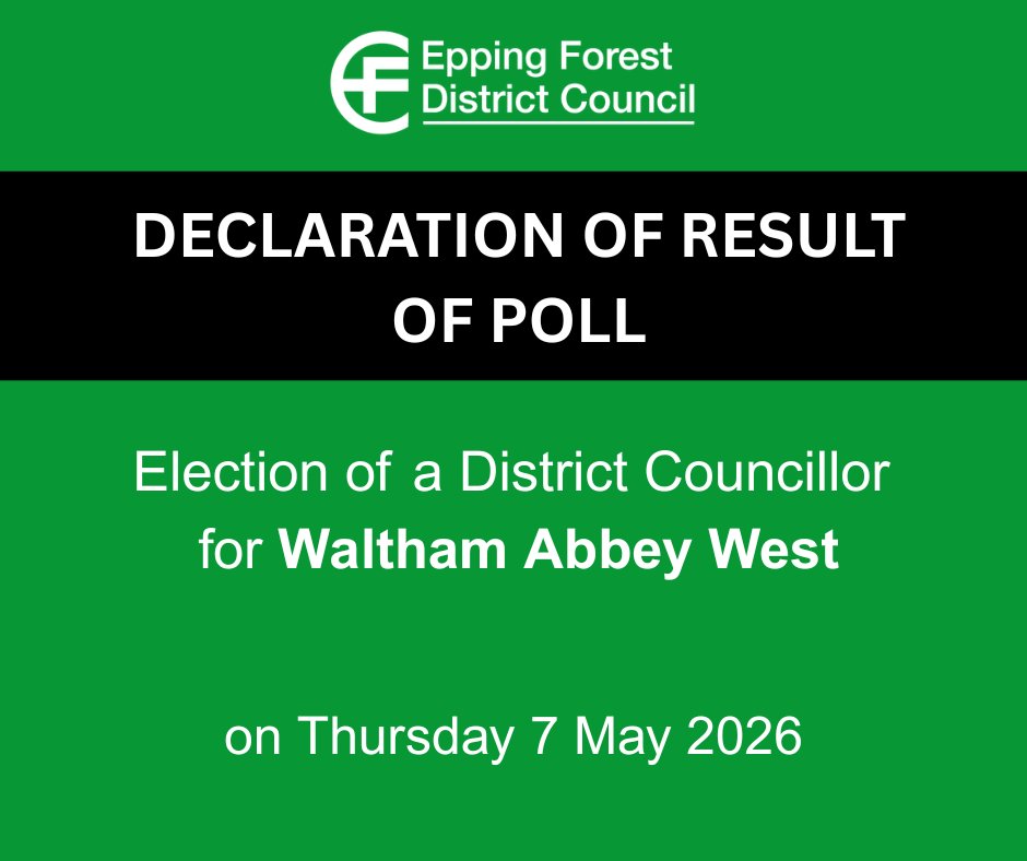 Epping Forest DC tweet media