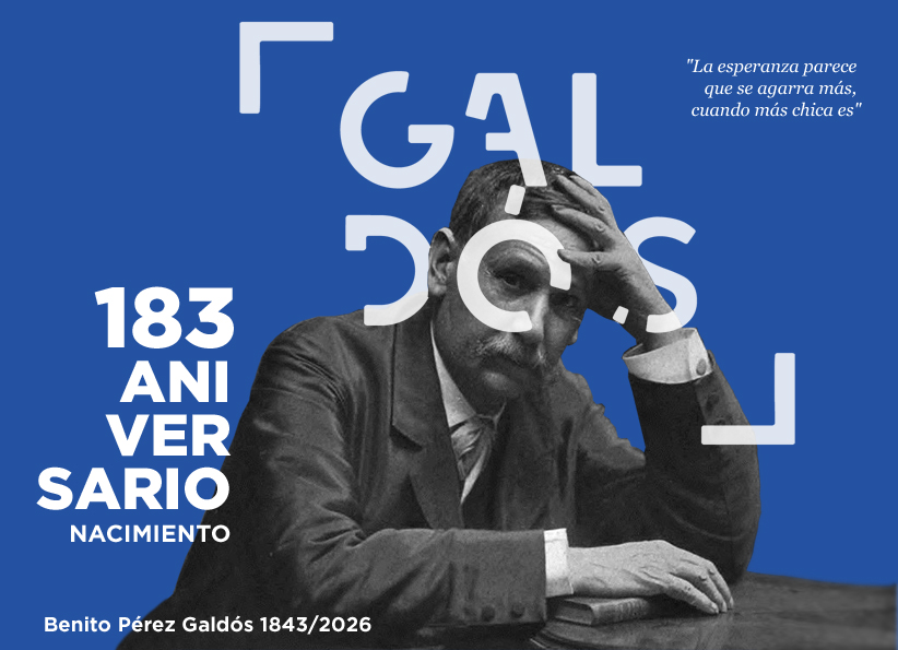 GranCanariaCult's tweet photo. Este 10 de mayo de 2026 se conmemora el 183 Aniversario del nacimiento de Benito Pérez Galdós, una de las figuras más relevantes de la literatura española (1843, Las Palmas de Gran Canaria-1920, Madrid)
¡Felicidades Don Benito!

https://t.co/O06vd7a3r0

#benitoperezgaldos #casamuseoperezgaldos #aniversariogaldos #aniversario #galdos #perezgaldos #grancanaria #grancanariacultura