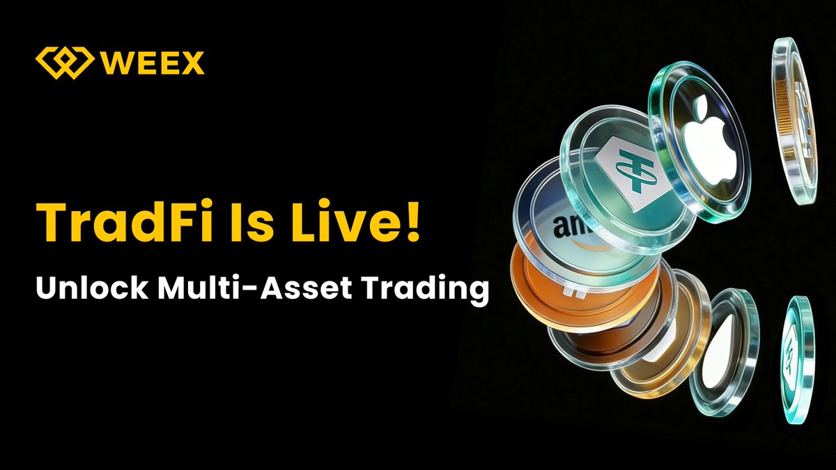 WEEX_Brasil's tweet photo. 🌍 Negocie além das criptomoedas com a WEEX!
🥇 Ouro, forex e índices estão disponíveis com taxa zero em produtos selecionados.
📉 O TradFi da WEEX está ativo com os menores custos de operação.

👉 Explore os mercados globais: https://t.co/4OSWBdXner

#WEEX https://t.co/iW7C1T3cdH