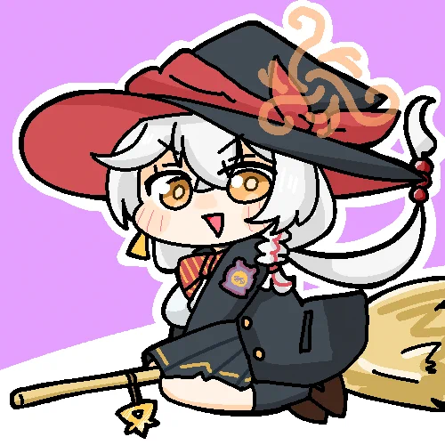 テレビつけたら魔女の宅急便やってたのでエリちゃんを描きました
