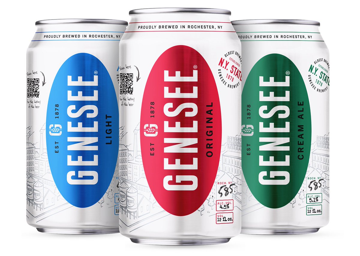 Genesee Brewery tweet media