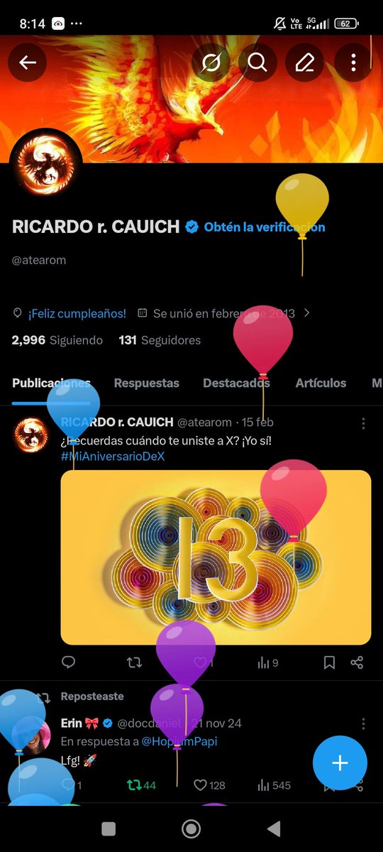 atearom's tweet photo. A festejar https://t.co/T1mTD5zO1o