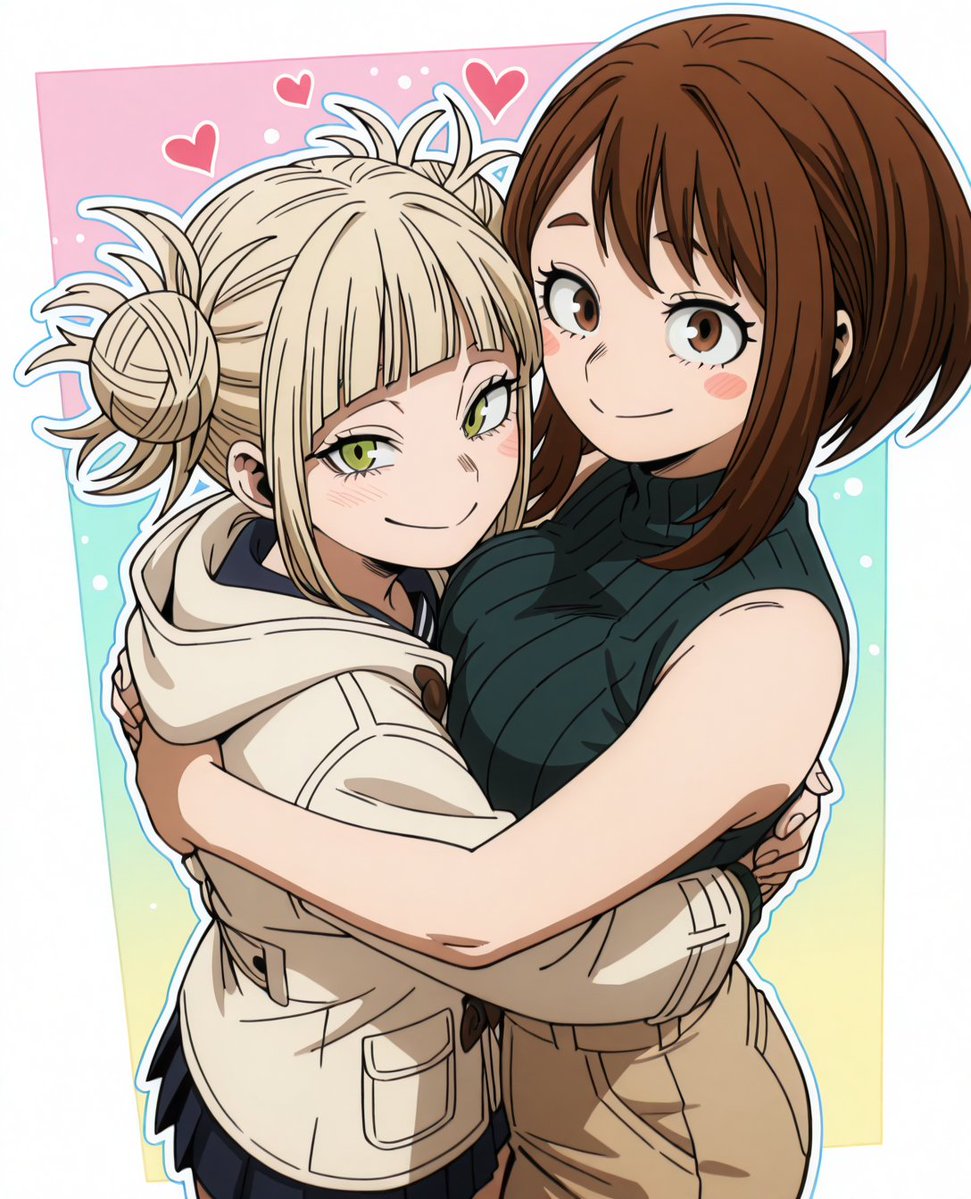 この2人好き。I love these two.我就喜欢这两位。 (@bsan53969177