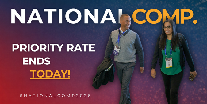 National_Comp's tweet photo. Priority pricing for Premium Passes ends today.

Includes:
• All sessions + keynotes
• Expo (150+ providers)
• Built-in networking + meals
• Theo Awards

The full National Comp experience.

Lock in your spot before rates increase:
https://t.co/mk95CLACM5

#WorkersComp #RiskManagement