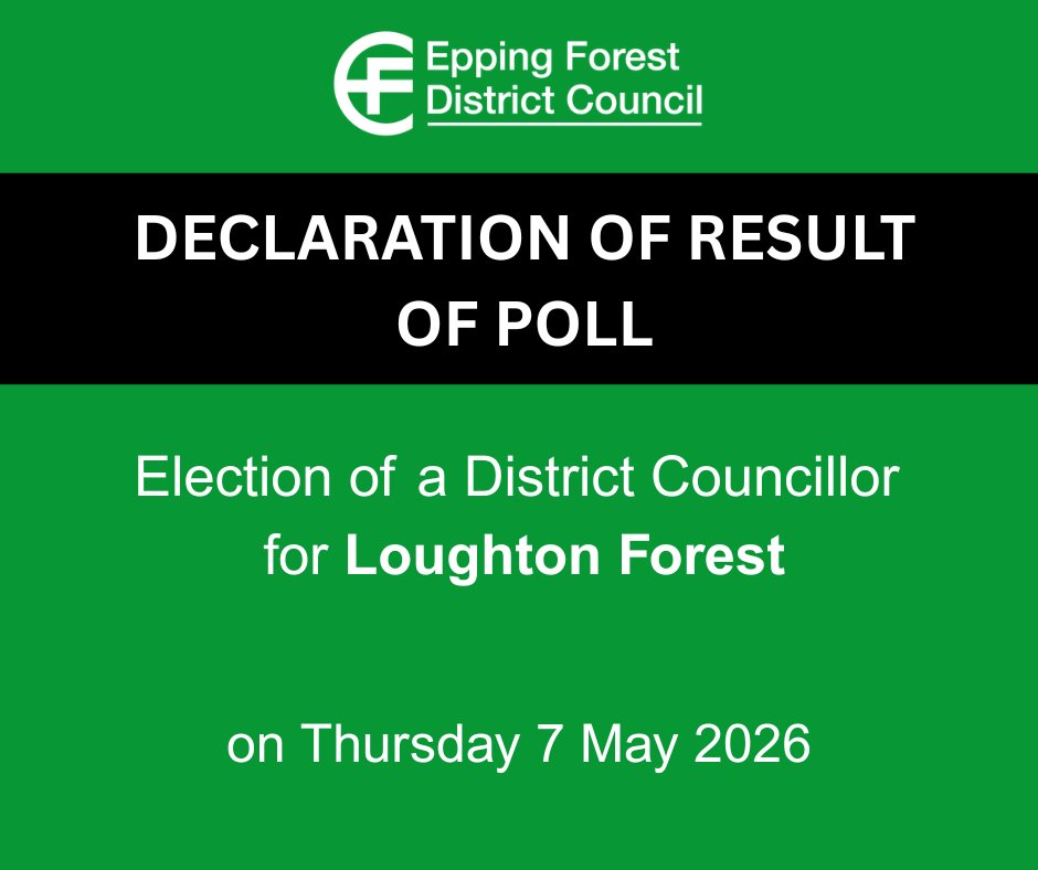 Epping Forest DC tweet media