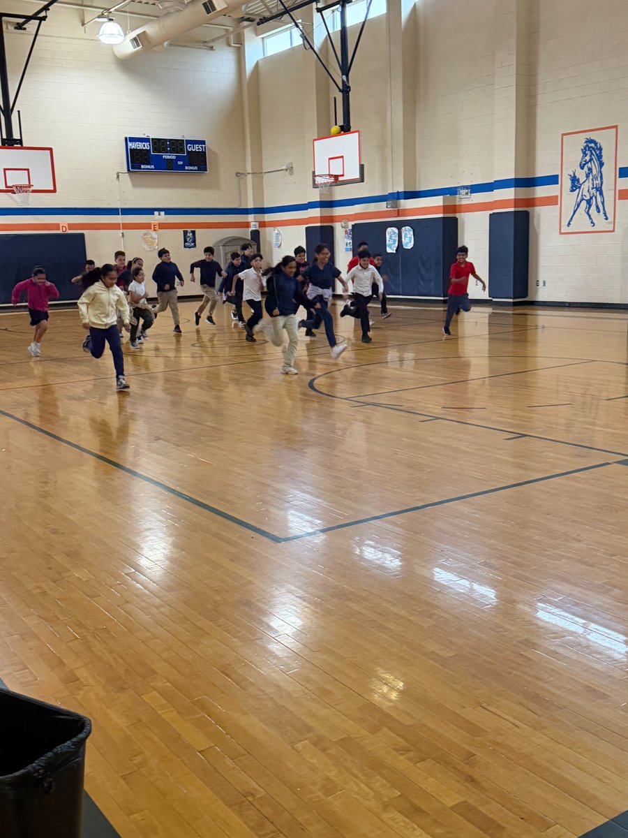 BrandiCrenshaw's tweet photo. Students at Personalized Learning Academy at Highland Meadows brought the energy to their Fitnessgram Assessment!💪🔥 So much energy, focus, and determination on display!  #DallasISDHPE #Fitnessgramtime https://t.co/IZbD2C13F1