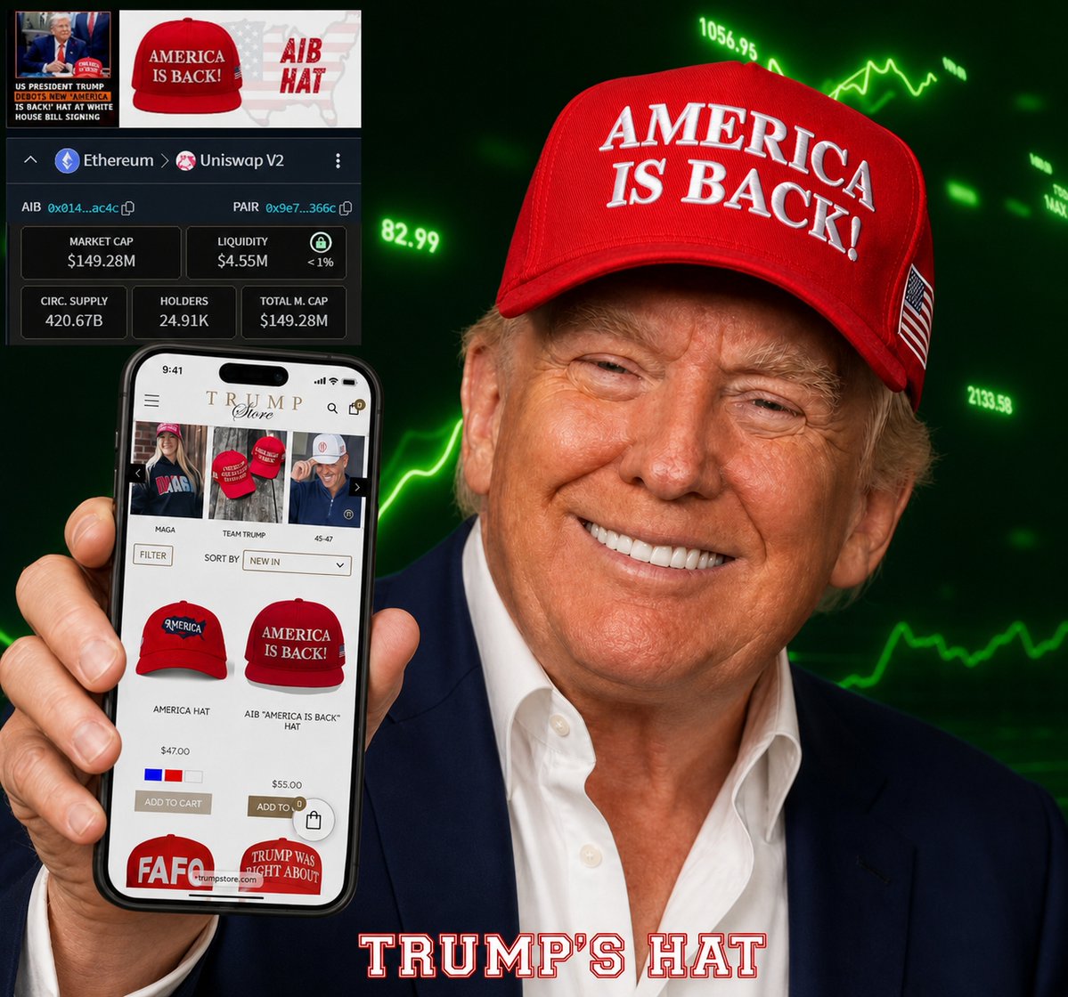 America Is Back Hat tweet media