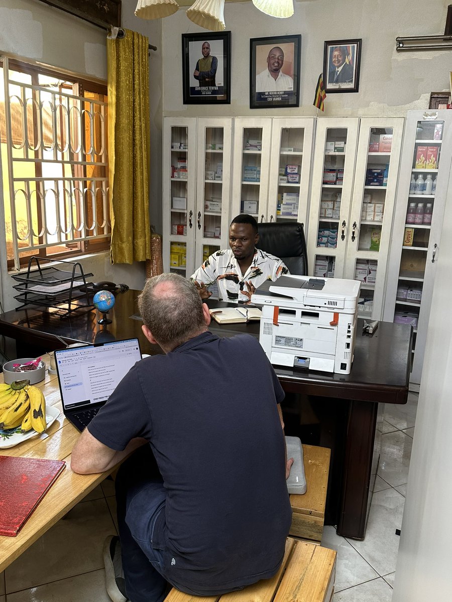 UgandaCosf's tweet photo. @UgandaCosf ,we were honored to host a longtime supporter of our programs @AllOut at our secretariat this week.
Thank you for visiting Uganda to see the work you’ve made possible. We had powerful discussions on community health rights, and the real impact of their solidarity. https://t.co/lSnlZ03imK