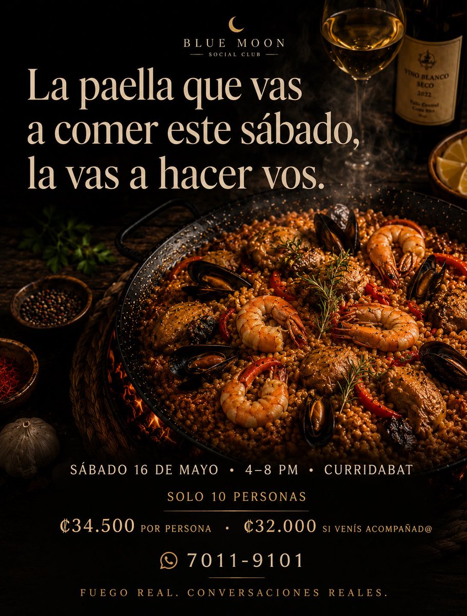 GeraldParini's tweet photo. Gente, acá dejo esta experiencia para el próximo sabado 16 de Mayo por si alguien quisiera anotarse y aprender a hacer paella en la parrilla
Y si no agradecería lo compartan https://t.co/DoouPRYfnI