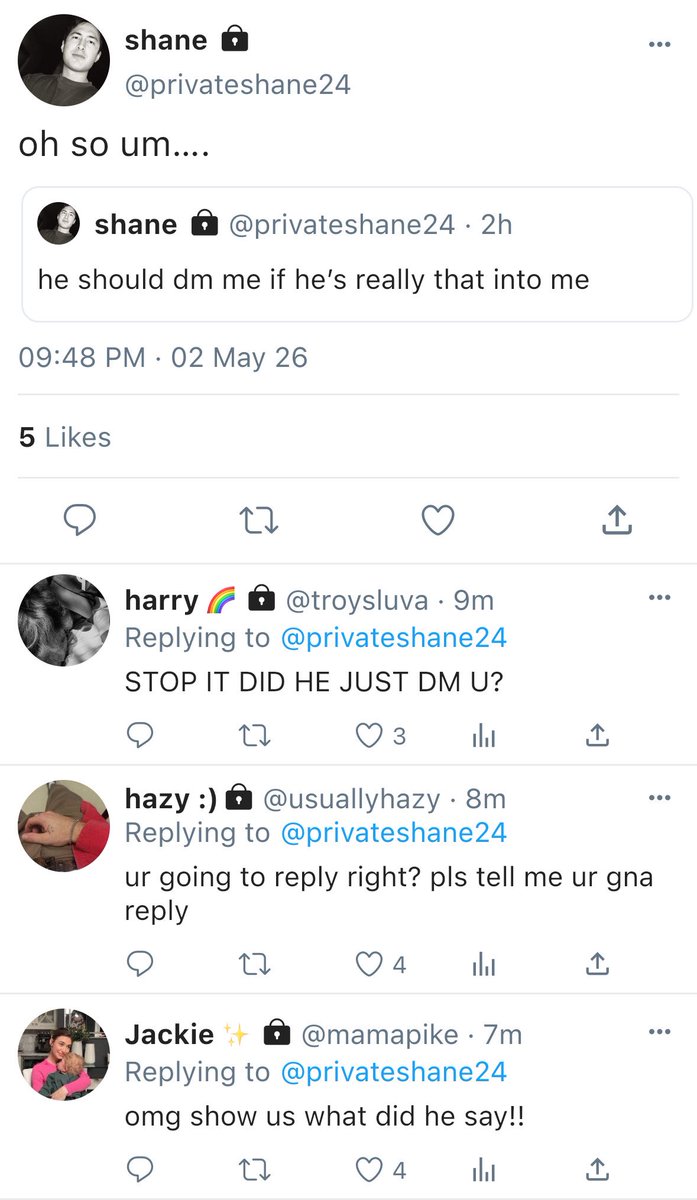 mickeysmyheart's tweet photo. 76.

Shane sees a new DM from Ilya and tweets about it to his friends https://t.co/0B2ALHPw0O