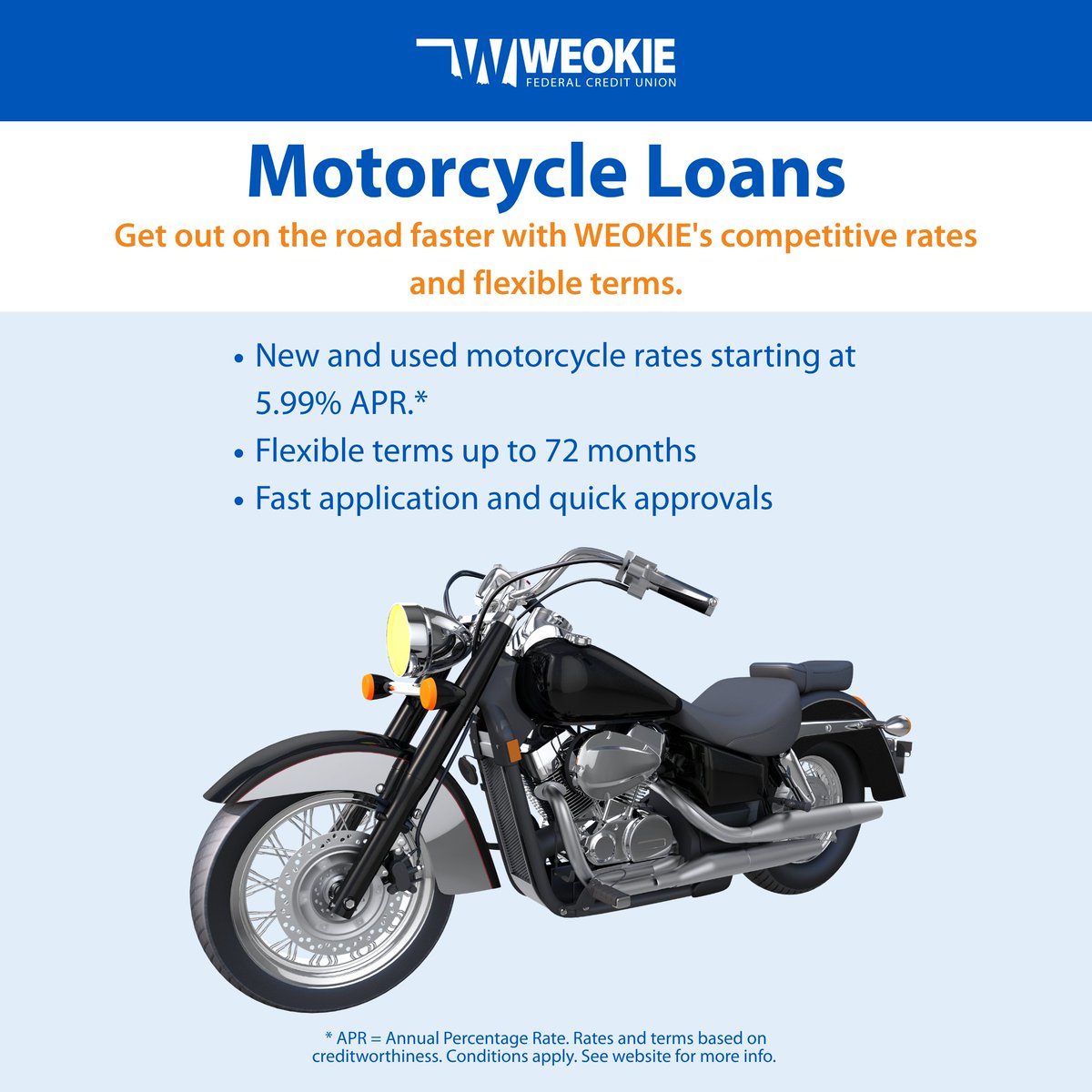 WEOKIE Federal Credit Union tweet media
