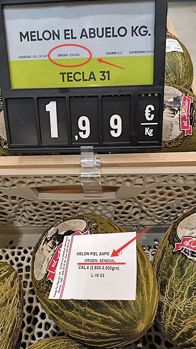 ⛔⛔Donde están las Administraciones competentes para no permitir estos engaños al Consumidor???