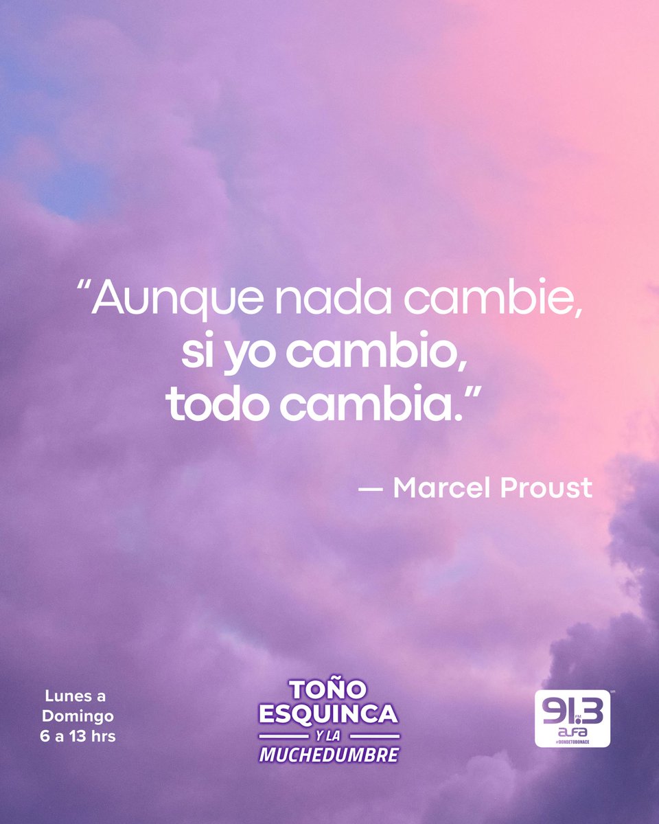alfa913fm's tweet photo. Si tú cambias, todo empieza a verse distinto. ✨

#AlfaFrases #Alfa913 #EsMuyAlfa #AlfaRadio https://t.co/fRY7EexHu6
