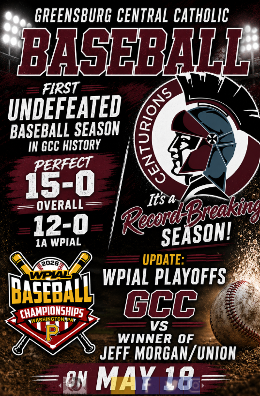GCCHSAthletics's tweet photo. Congratulations to Coach John Boyle and the Team on its First Undefeated Season in GCC History!! On to the Playoffs! Lets Go Boys!!! @GCCHSFootball @GCCHSTrack @GCCHSVolleyball @GCC_GBB @BillBeckner @TribLiveHSSN @TribSports @wpial7 https://t.co/6rWXTvRWbX