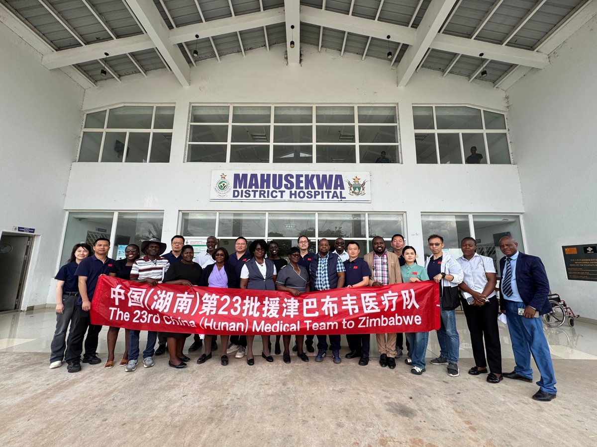 China Medical Team in Zimbabwe tweet media