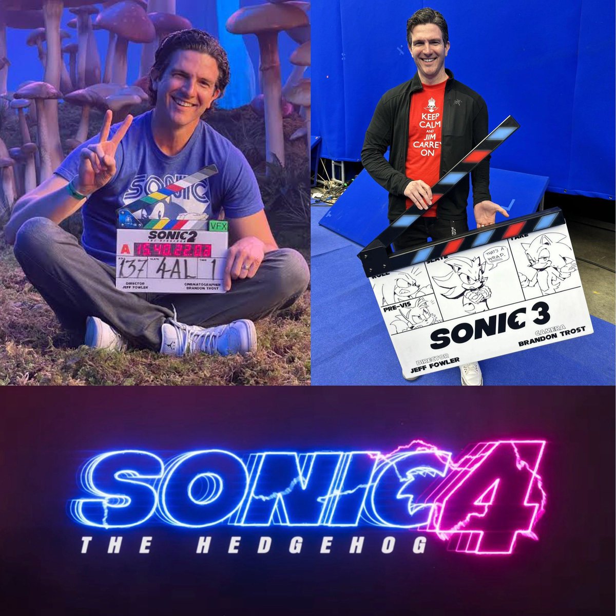 #SonicMovie4 will finish filming next Friday, May 15. What new pose and picture will <a href="/fowltown/">Jeff Fowler</a> post next week confirming the movie’s filming completion? #Sonic #AmyRose #Sonamy