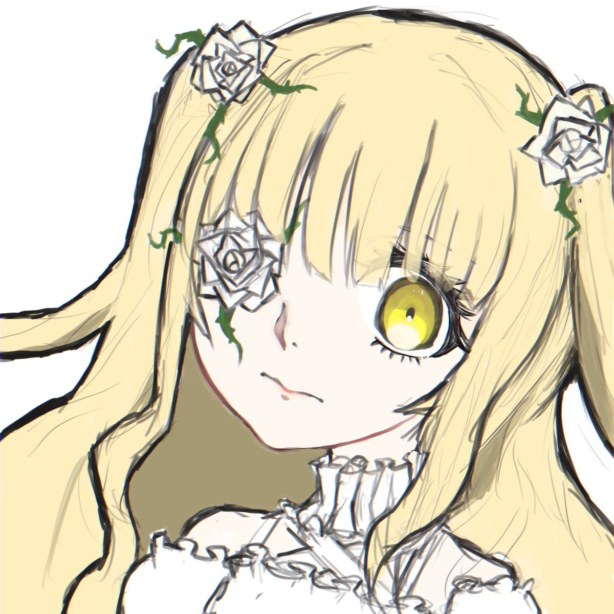 クラスター 雪華綺晶 プレイマット(KWKM)COMIC1☆11ローゼンメイデン ローゼンメイデン 雪華綺晶 1/3 完成品フィギュア