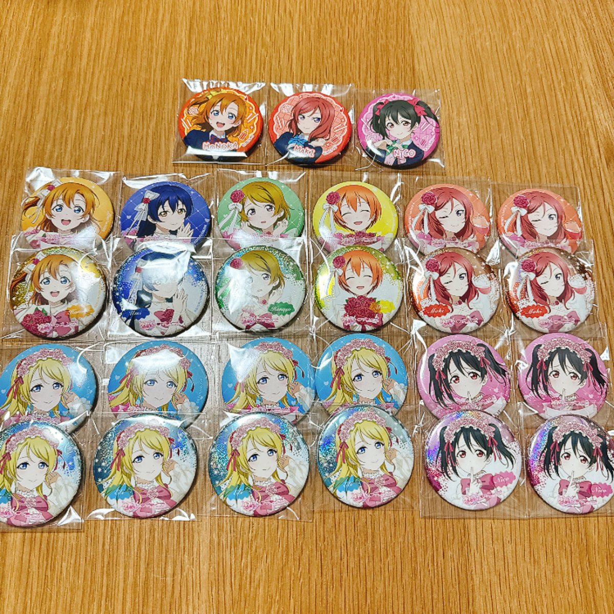 ラブライブ ラブカ感謝祭　トレーディング缶バッジ　μ's 未開封 ラブライブ！ μ's ラブカ感謝祭 缶バッジ 矢澤にこ 6点 - メルカリ