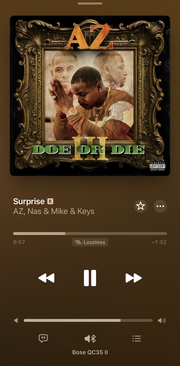 iamvg85's tweet photo. This album sounds fresh af 🔥🔥🔥 #DoeOrDie3 #DoeOrDieIII
@quietAZmoney @Nas https://t.co/z5cLDSwvsA