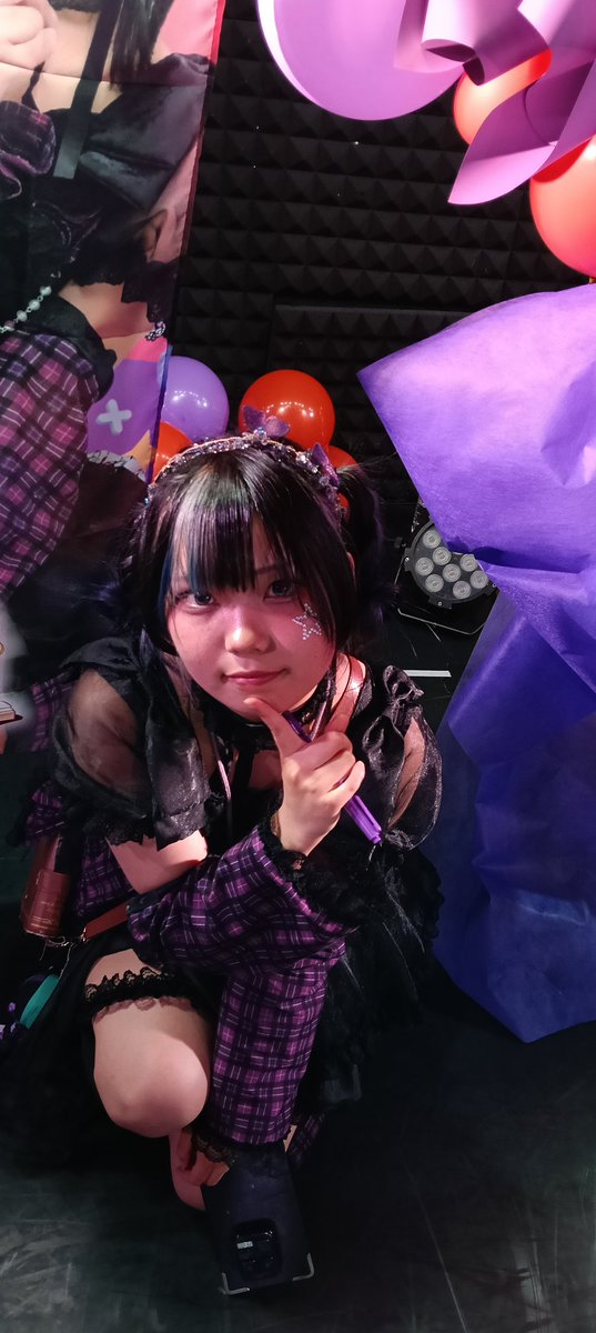 先週金曜日のライオンカフェで行われたゆきりんか合同生誕祭にて きみ