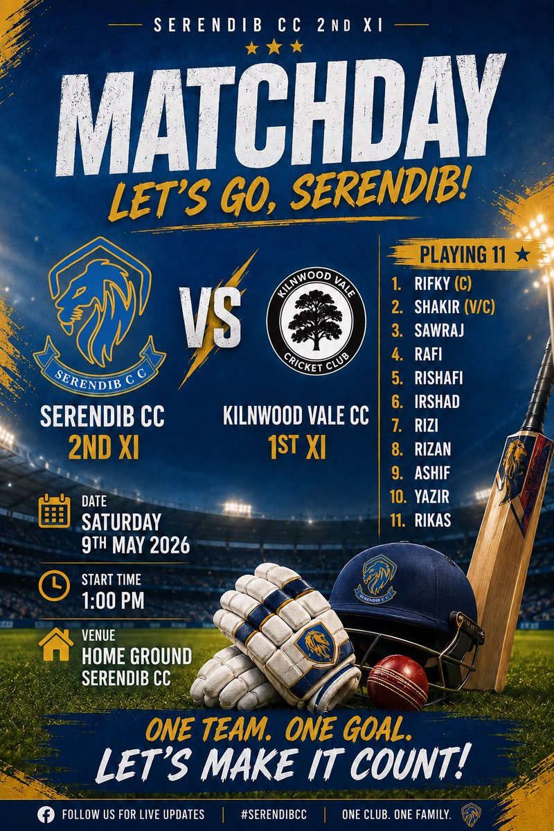 Serendib Cricket Club tweet media