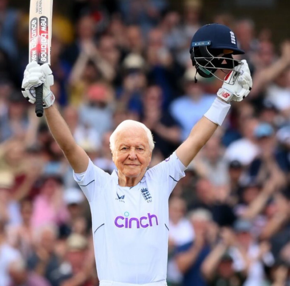 Hundreds this calendar year:

Zak Crawley: 0
Ricky Ponting: 0
Virat Kholi: 0

Sir David Attenborough: 1

A generational talent 🌟