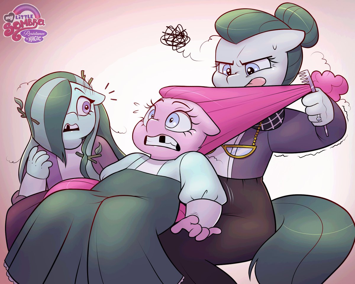 My Little Sombra -OFFICIAL COMIC AU tweet media