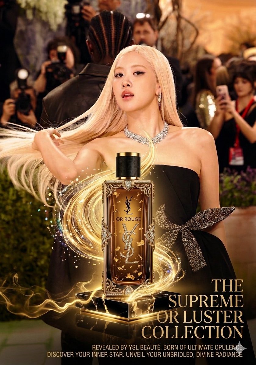 🤣✌
Still obsessed with those Met Gala shots. I couldn't help but make these AI edits; it’s a bit funny, but honestly, she’s a perfect fit for this!

#ROSÉ #MetGala
#MetGala2026
#로제 #ROSIE #YSL
<a href="/numberoneHQ/">numberoneHQ</a>
<a href="/YSL/">SAINT LAURENT</a>